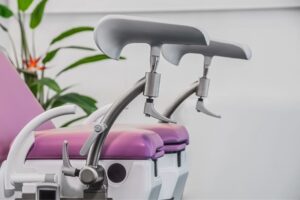 Goëpel thigh rests, 3 levers ALMA GYNE - TECNOCARE