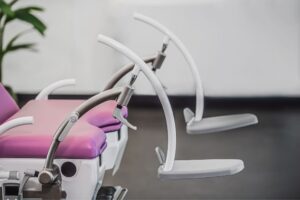 Adjustable arc foot-supports with 3 levers  ALMA GYNE - TECNOCARE